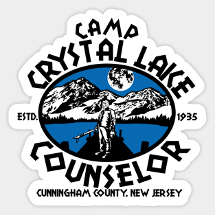 Camp Crystal Lake Counselor Sticker